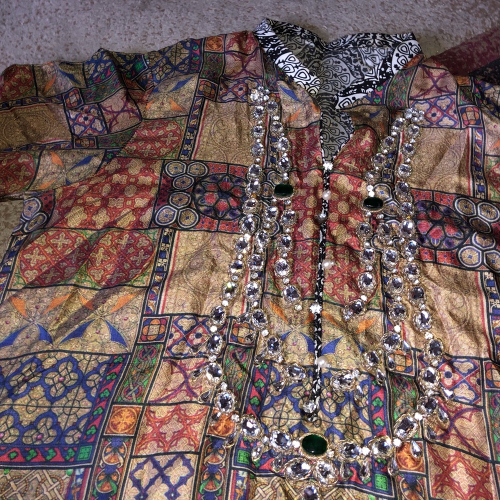 Designer Silk Kurti